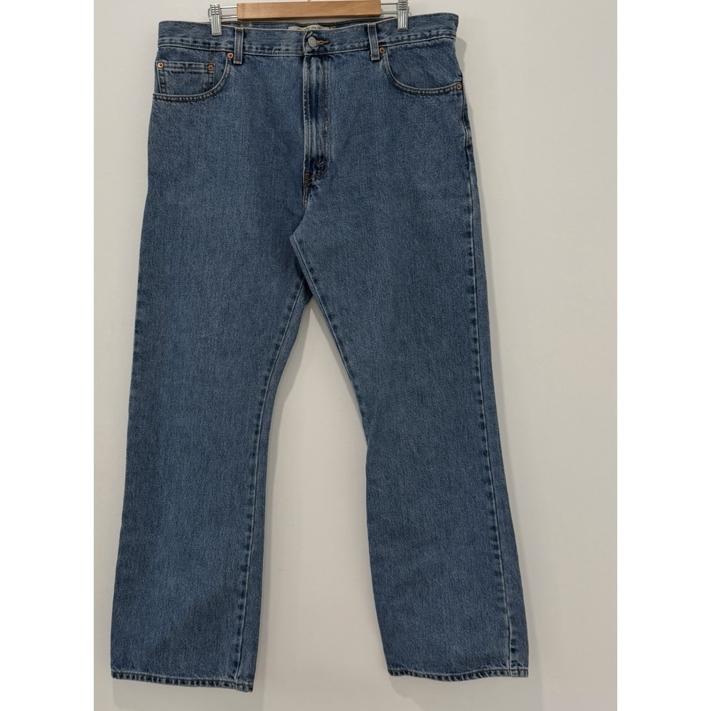 Levis 517 Boot Cut Jeans Men Size 40x34(Actual 40x33.5) Blue Denim Western